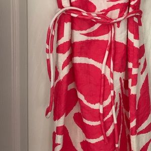 Milly Dresses - NWT Milly Fuchsia and White print dress Milly Dresses - NWT Milly Fuchsia and White print dress